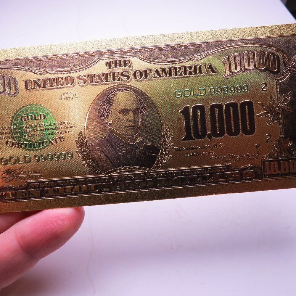 24k United State $10,000 Bill Collection